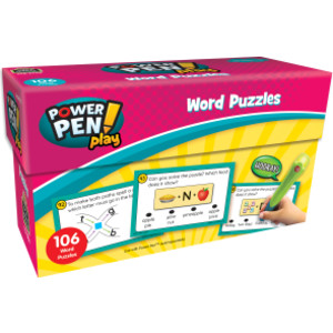 Power Pen&reg; Play: Word Puzzles, Grade 1-2