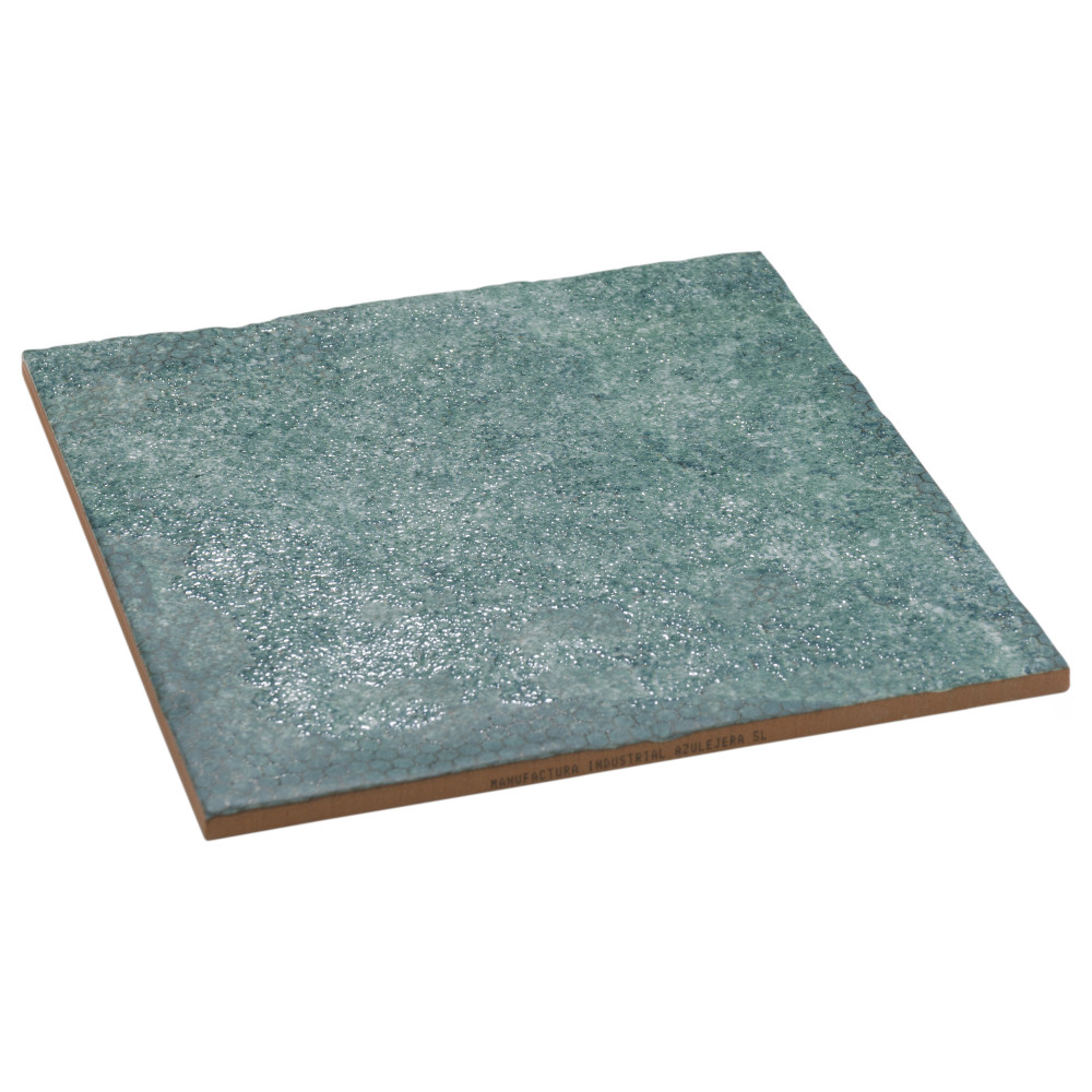 Mandala Sea Green 7-7/8 in. x 7-7/8 in. Ceramic Wall Tile