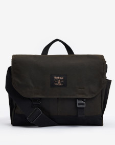 Borsa a tracolla Field in tessuto cerato 