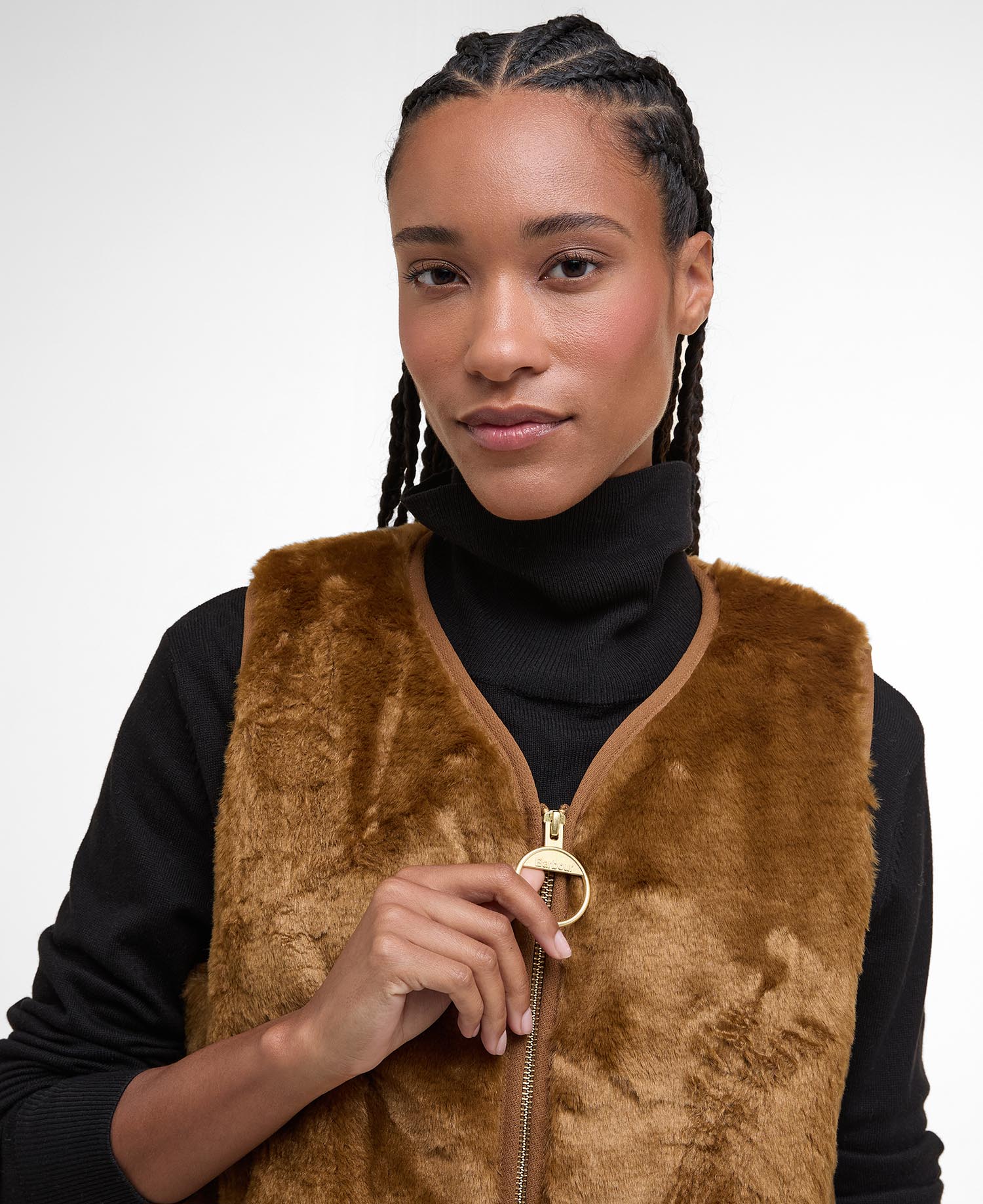 Karin Faux-Fur Gilet image number 3