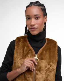 Gilet Karin in ecopelliccia 