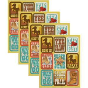 Wild Wild Classroom Giant Stickers, Pack of 36