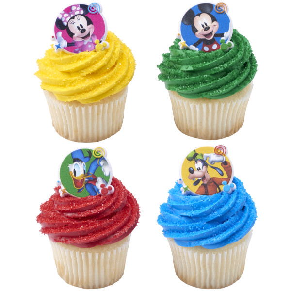 Mickey Mouse Funhouse Best Pals Around Cupcake Rings