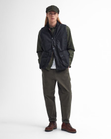 Barbour x Baracuta Weste Oversized Waxed 