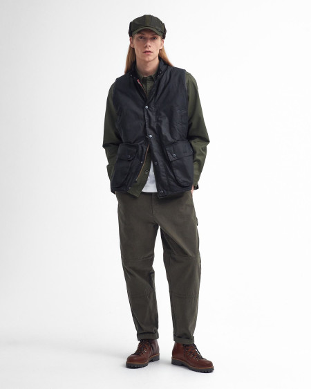 Barbour x Baracuta Weste Oversized Waxed