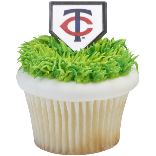 MLB® Home Plate Team Logo Cupcake Rings