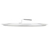 17 ⅛-inch Wear-Ever® domed aluminum cover with satin finish and dipped handle