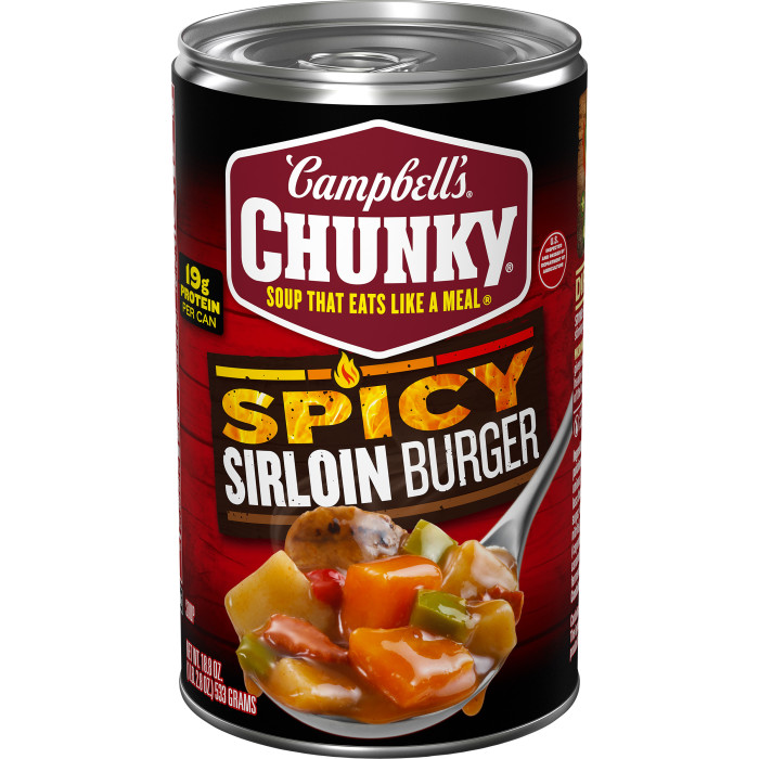 Spicy Sirloin Burger Soup