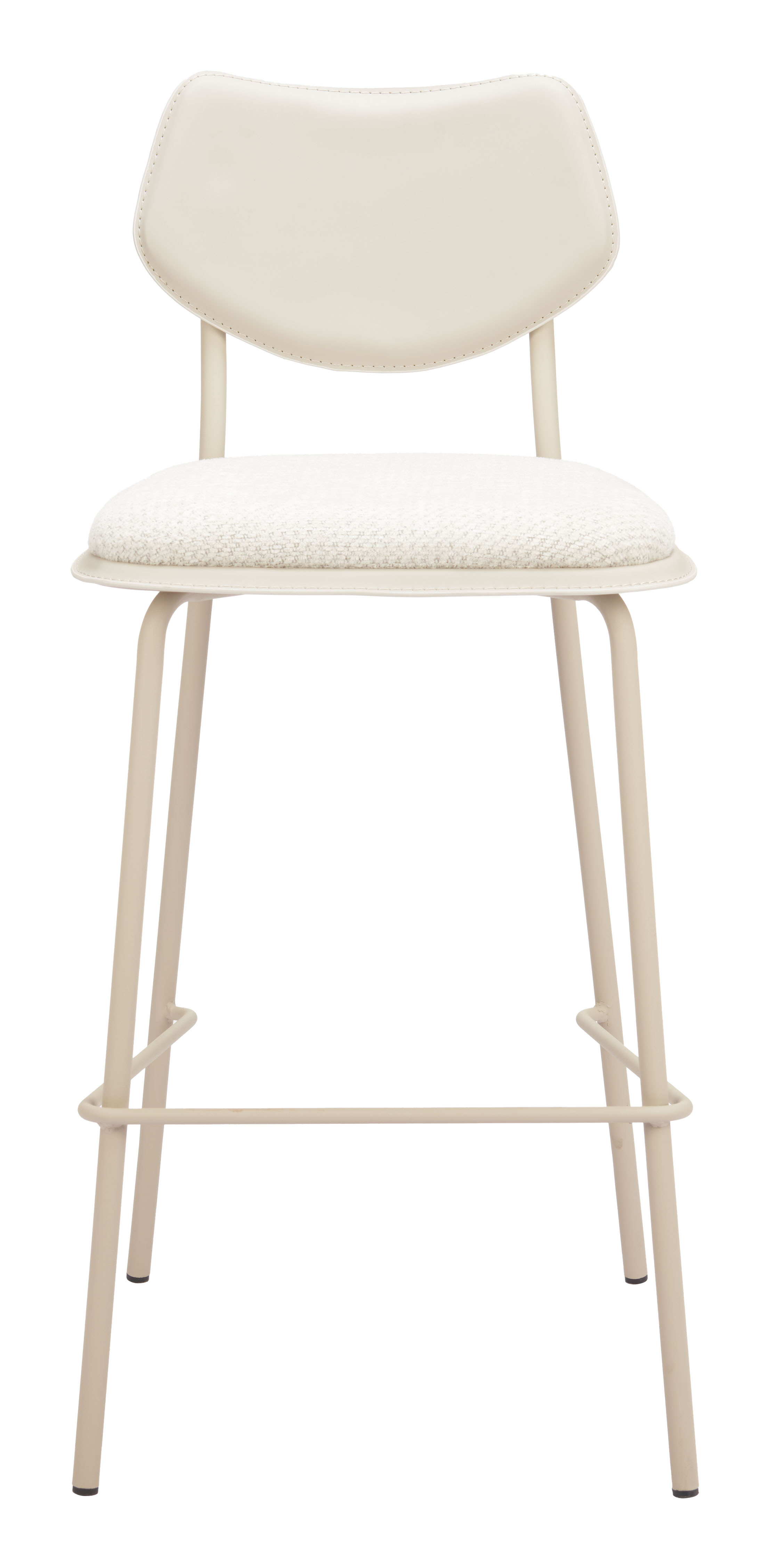 Zeal Barstool (Set of 4) Light Gray & Beige product image