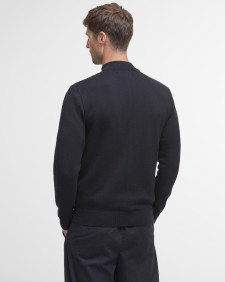 Essential Carn Quilted Jumper Classic Black