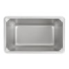 Fourth-size 6-inch-deep Super Pan V® stainless steel steam table pan