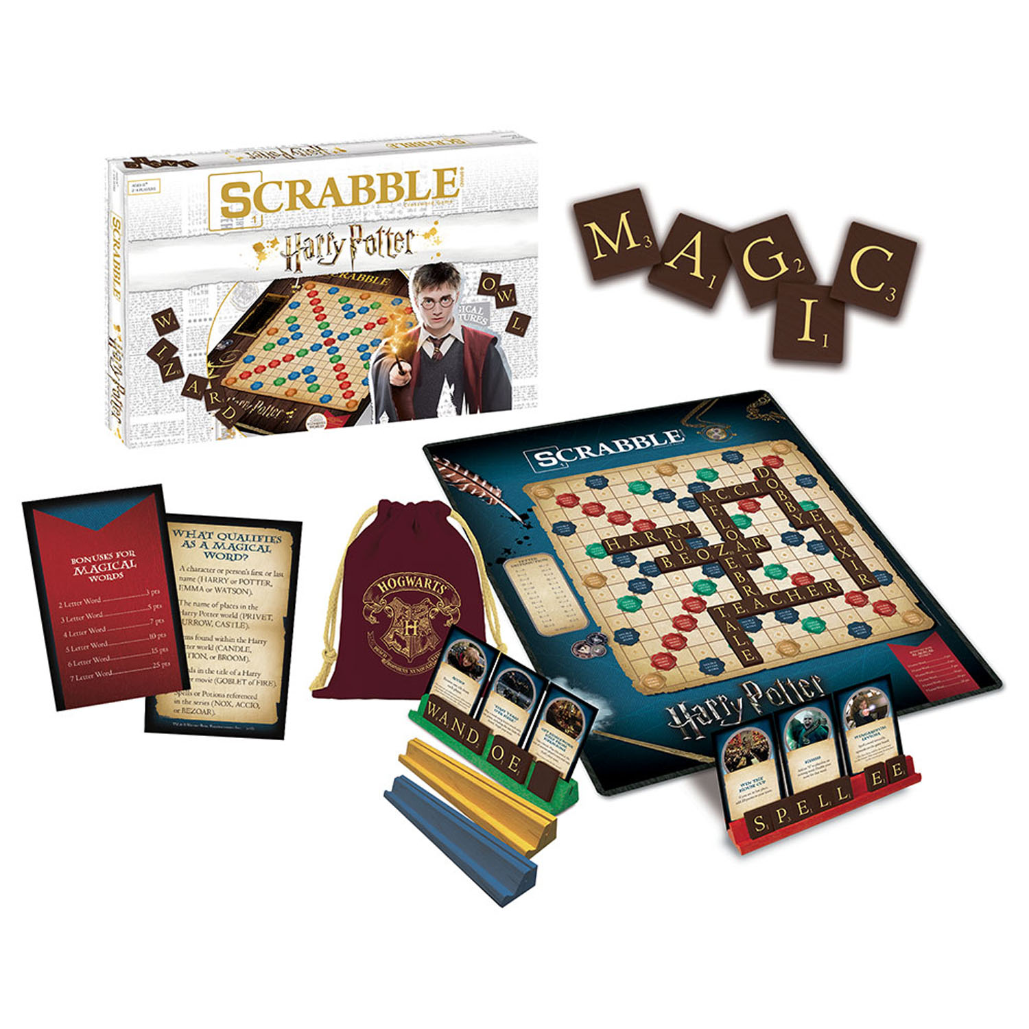 USAopoly SCRABBLE: World of Harry Potter