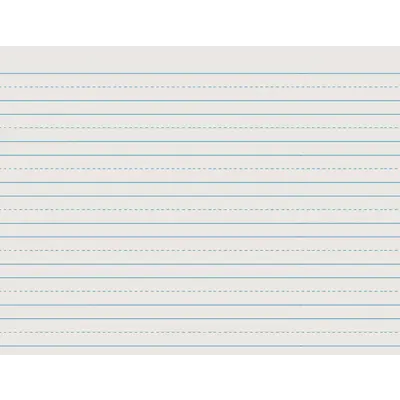 Pacon Newsprint Handwriting Paper, Skip-A-Line, Grade 2, 3/4
