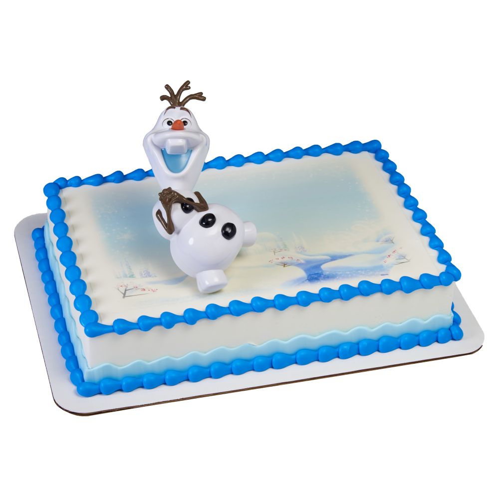 Image Cake Frozen Olaf Chillin'