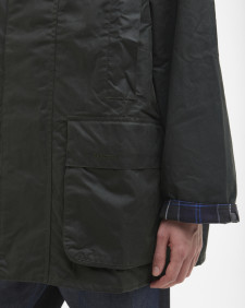 Barbour x ARKET Fairgame Waxed Jacket Sage