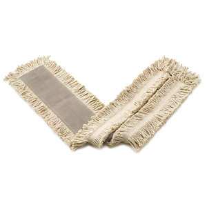 Rubbermaid Commercial, Disposable Cut End Blend Dust Mop, 24"W, White