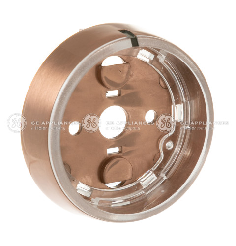 Brushed Copper Knob Bezel