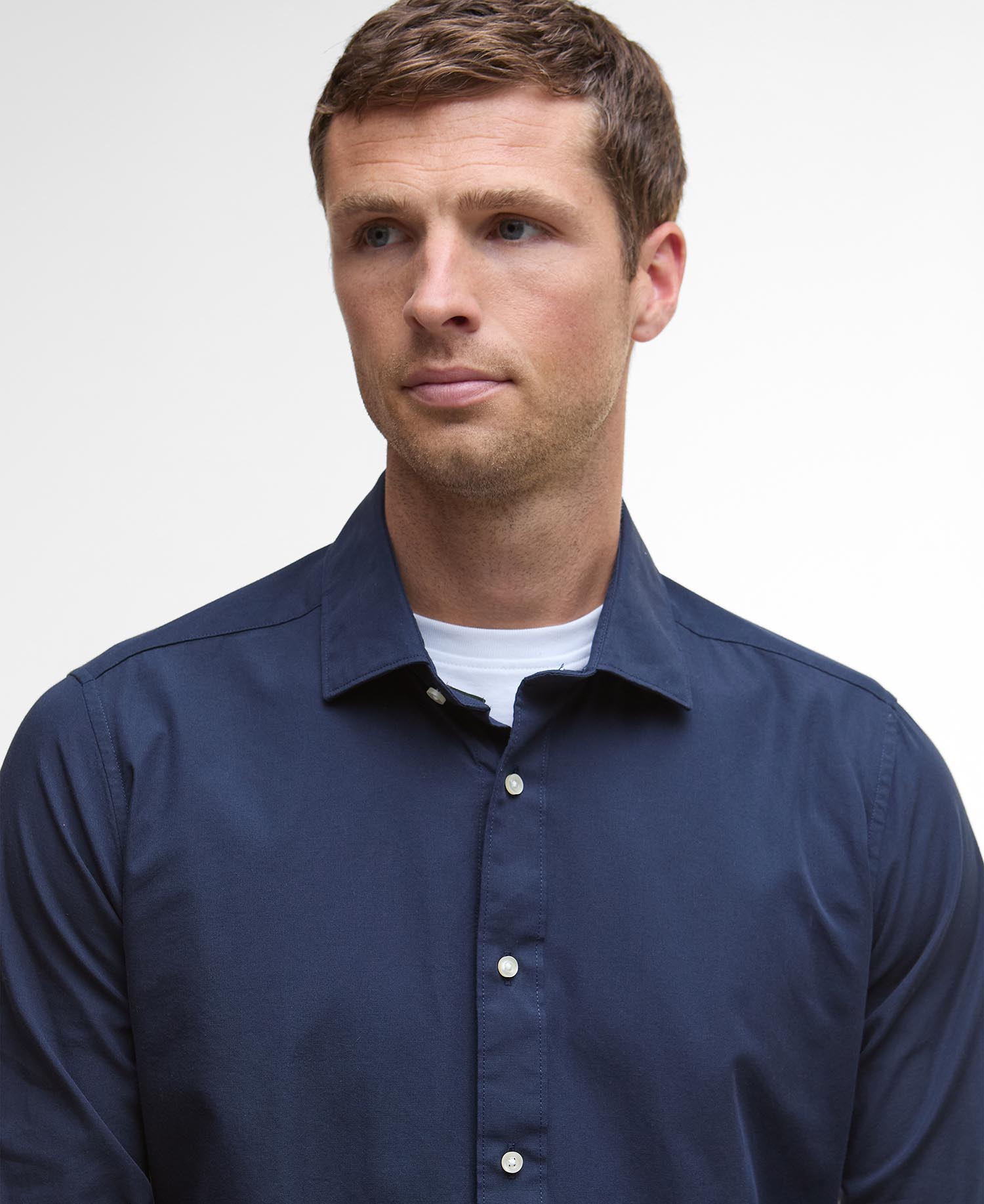 Throckley Oxford Tailored Shirt image number 3
