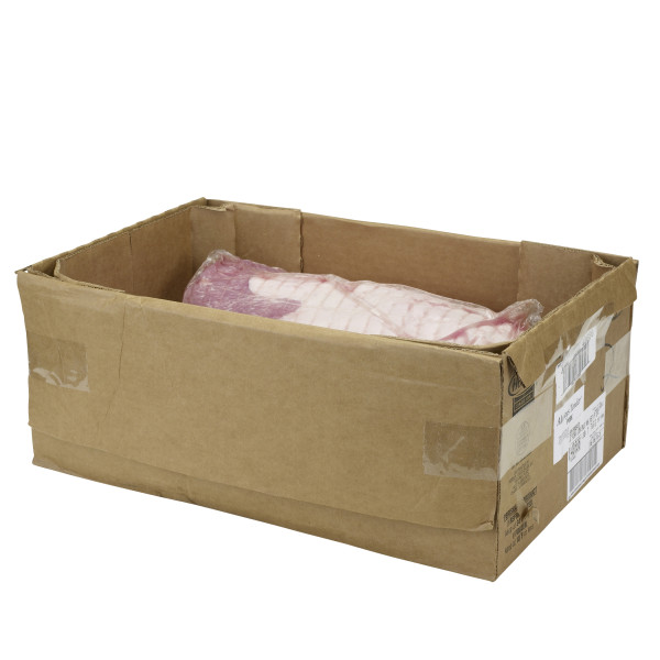 ALWAYS TENDER(r) Pork Loin, Boneless, Whole, Netted, Vacuum Packed, 2 pc . C1RM - Front Right Open Case (Hi Res)