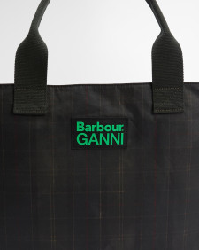 Borsa cerata Barbour x GANNI 