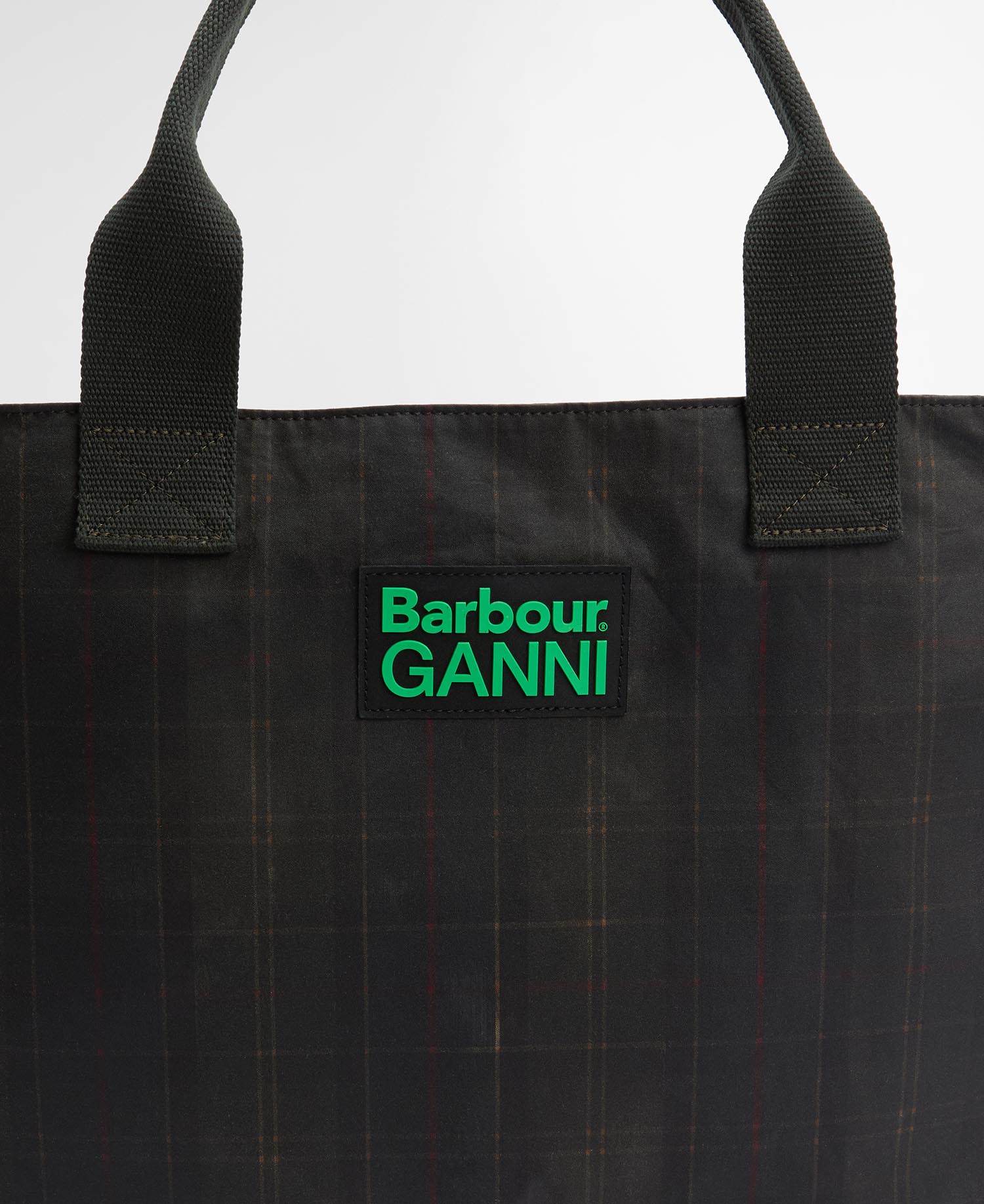 Barbour x GANNI Waxed Tote Bag image number 7