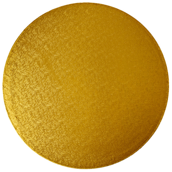 18" Round Gold Foil Cake Board