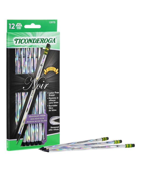 Ticonderoga® Noir Pencils,...