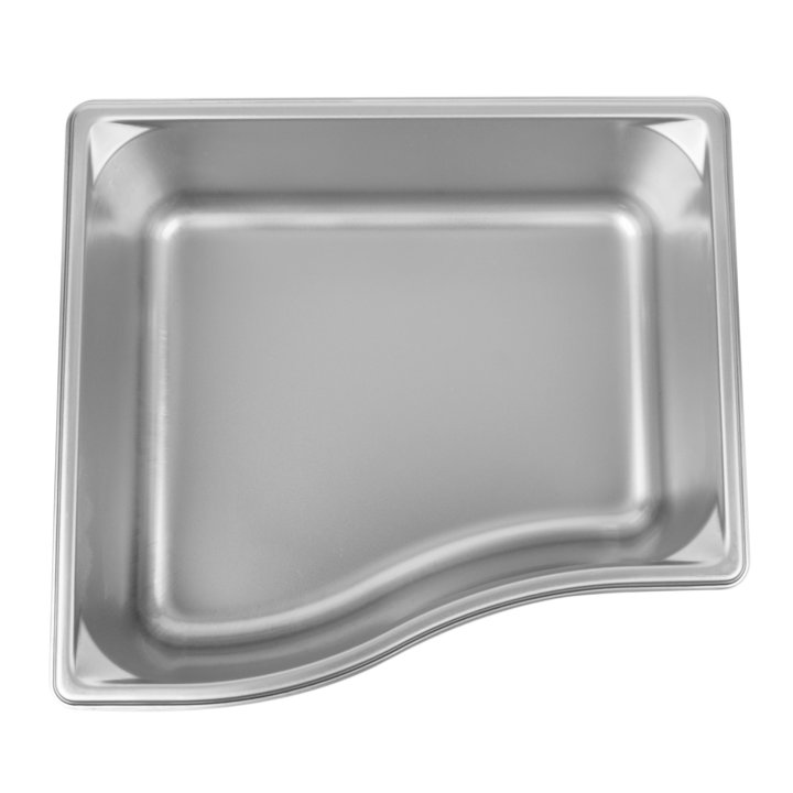 Full-size 4-inch-deep Super Pan® stainless steel super shape short wild pan