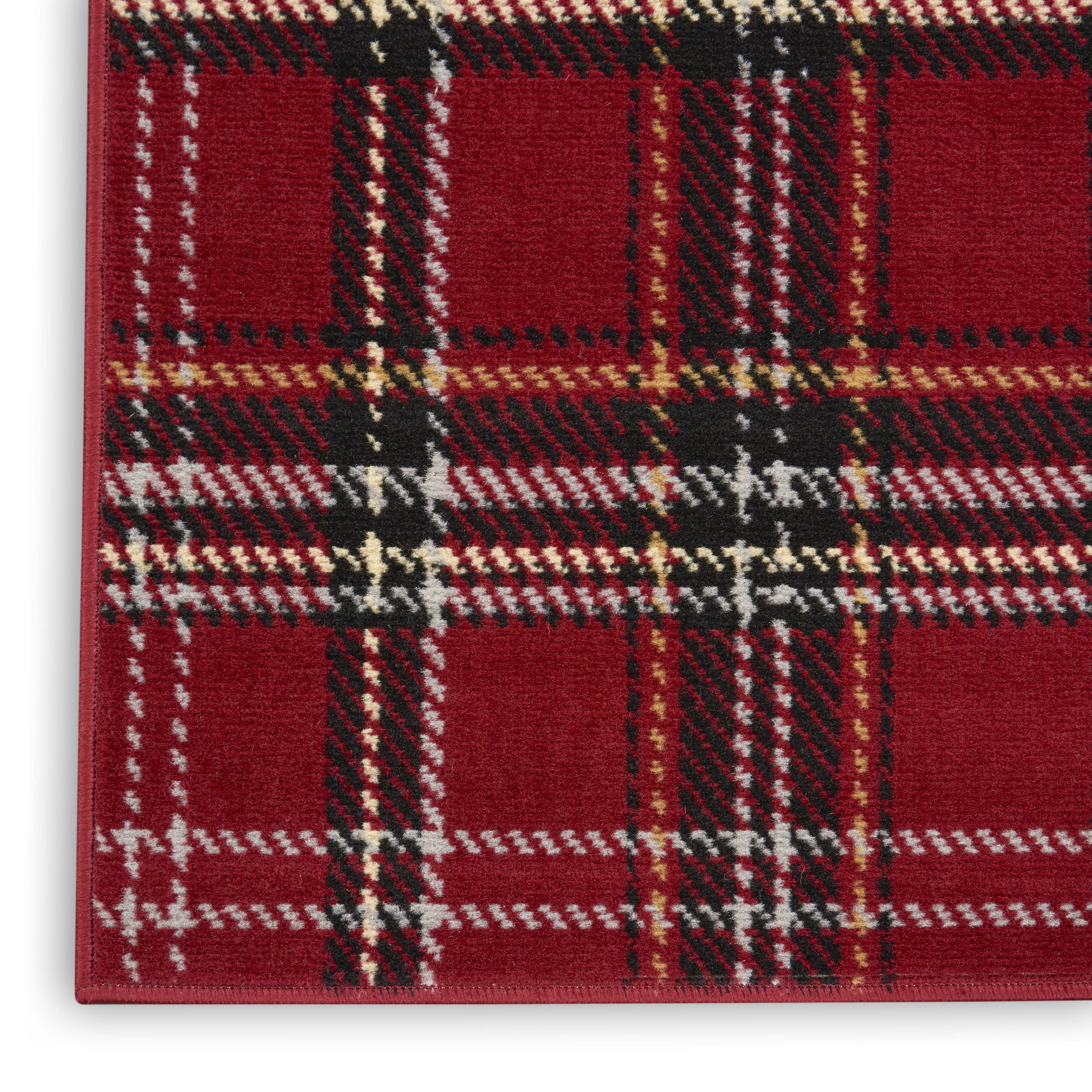 Nourison Grafix 3'9" x 5'9" Red Rustic Indoor Rug