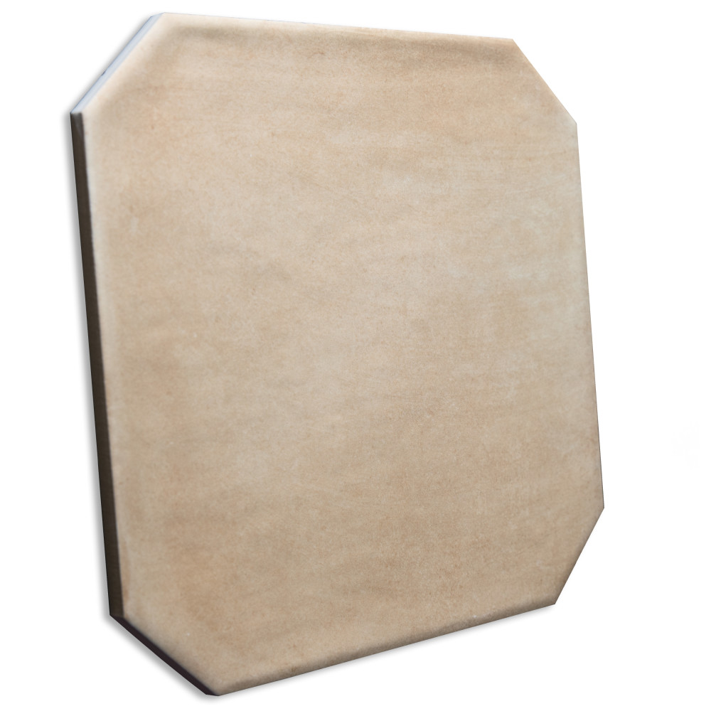 Laverton Octagon Beige with Taco Grafito 7-7/8 in. x 7-7/8 in. Porcelain Floor and Wall Tile