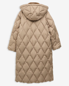 Longline Yasmin Down Puffer Jacket Light Trench