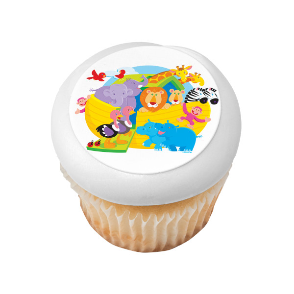 Baby Shower Noah's Ark PhotoCake® Edible Image®