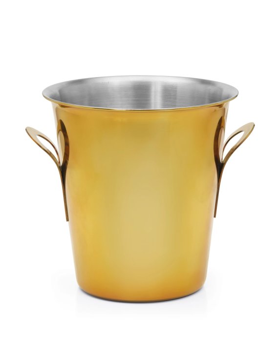 Cubo champán cónico de oro