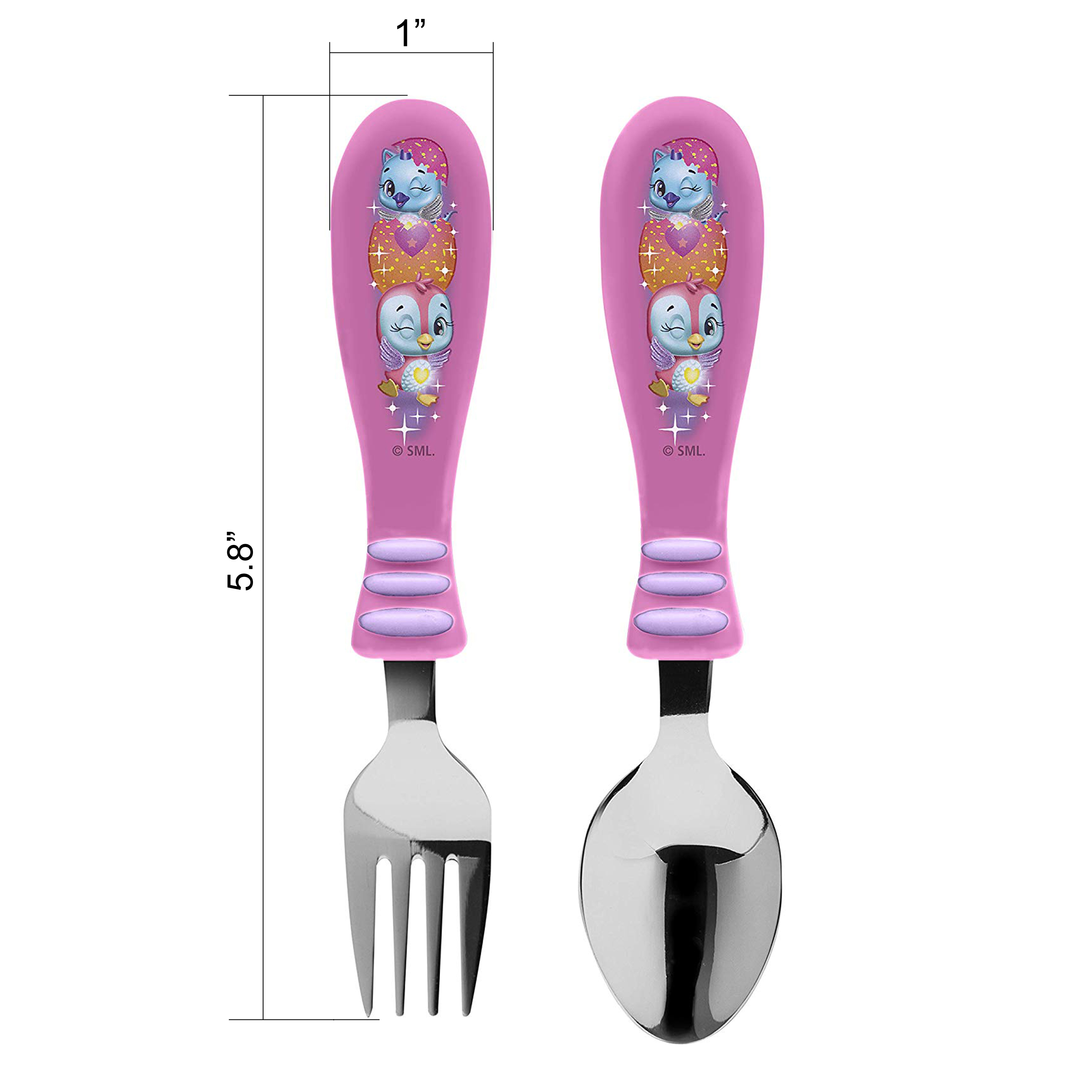 Hatchimals Kid’s Flatware, Colleggtibles, 4-piece set slideshow image 5 Hatchimals Kid’s Flatware, Colleggtibles, 4-piece set slideshow image 5
