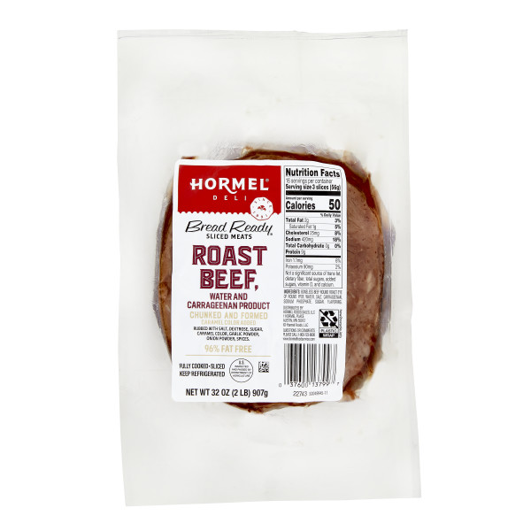 BREAD READY(r) Roast Beef, .67 oz slices, 6/2 lb . C1CB - Front Center Inner Pack (Hi Res)