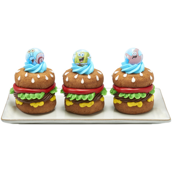 SpongeBob SquarePants Let's Hang Cupcake Rings