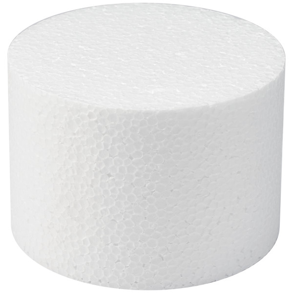 Round Styrofoam 5" x 3.5" Cake Form