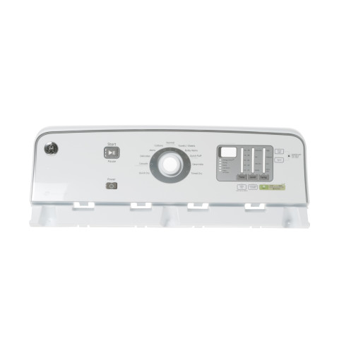 Dryer control panel assembly