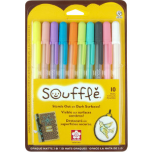 Souffle 3D Ink Pen, Assorted, Pack of 10