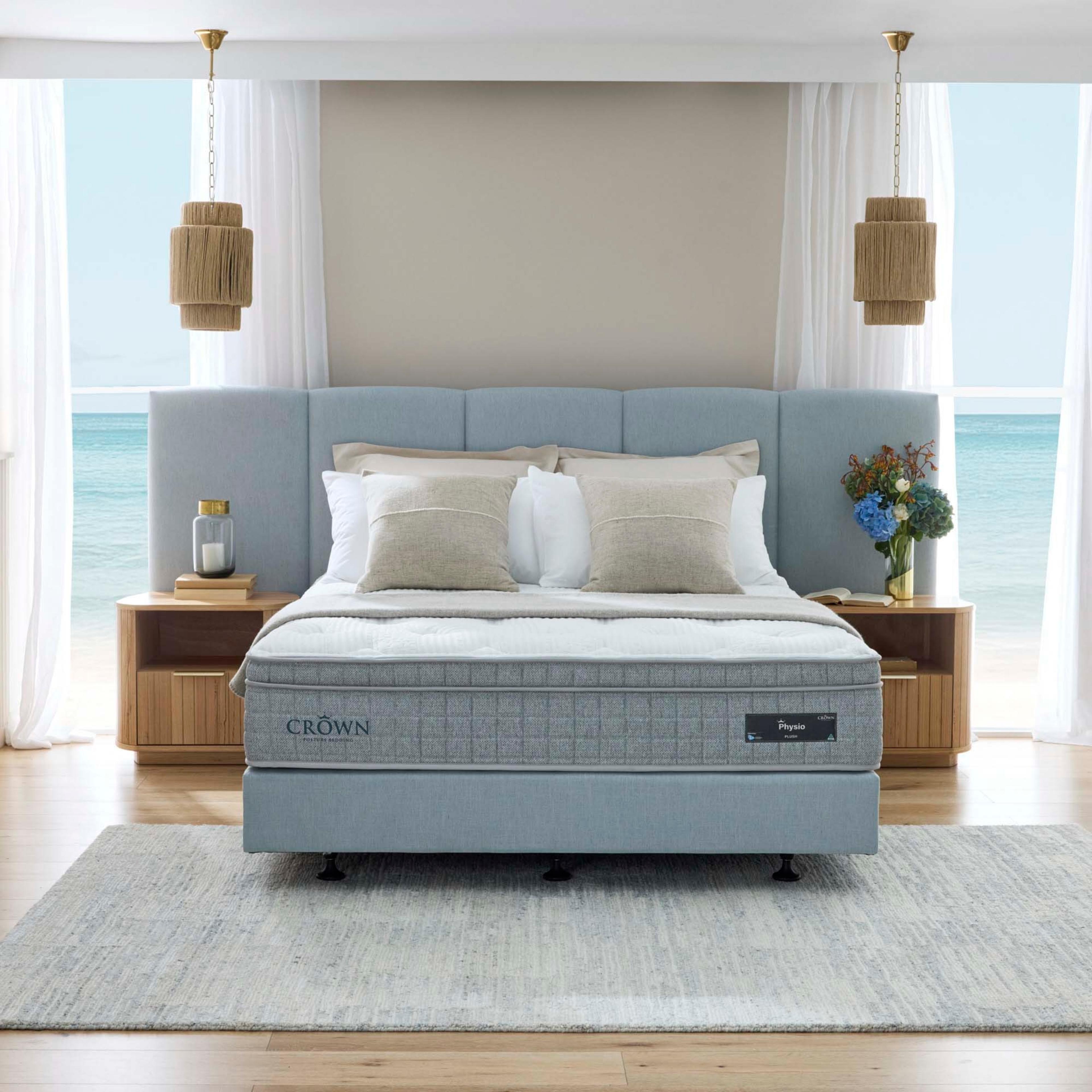 Lifestyle image of the  Crown Posture Bedding Physio Mattress, Plush from Forty Winks