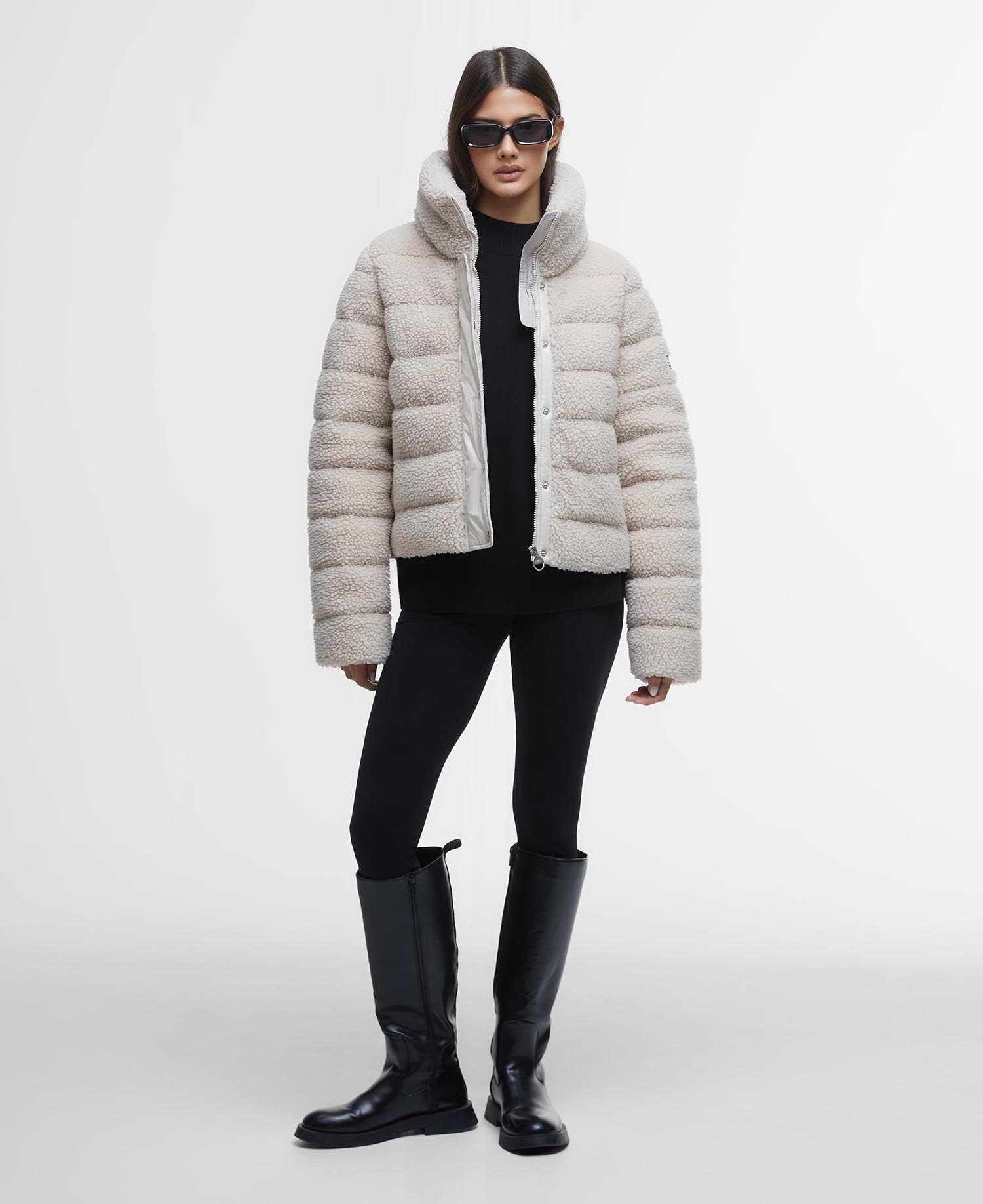 Franchesca Fleece Quilted Jacket image number 1