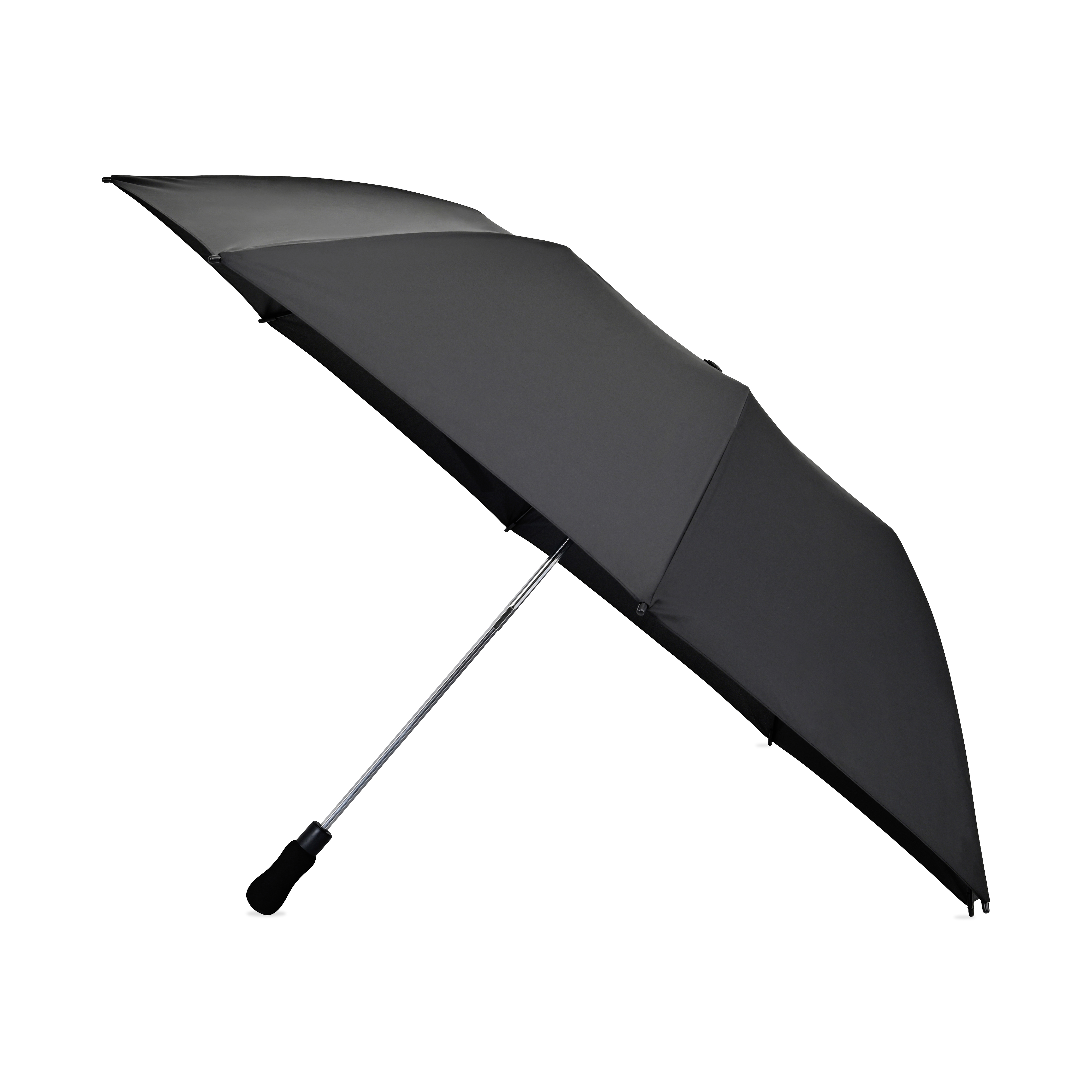 Elements 58&#34; Recycled Auto Open Travel Folding Umbrella-Elements