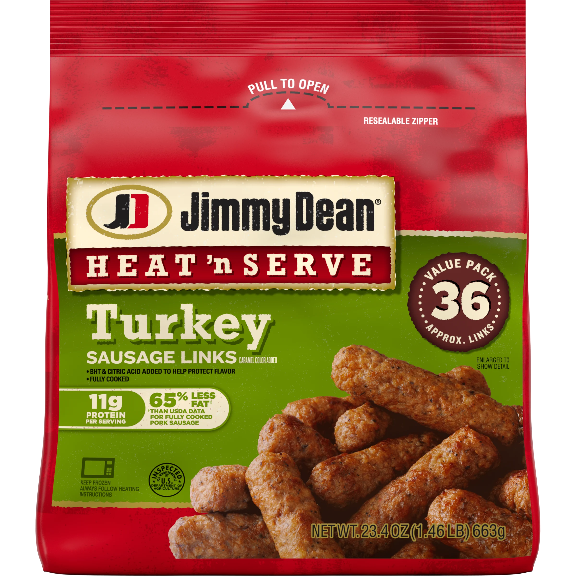 Heat 'n Serve Turkey Sausage Links