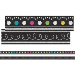Chalkboard Brights Ribbon Runner