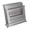 Bun feeder for vertical contact bun toaster