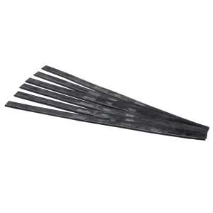 Unger, ErgoTec Soft Replacement, 18", Black, Rubber Squeegee