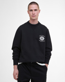 Barbour International x Saturdays NYC Graphic Sweatshirt Classic Black