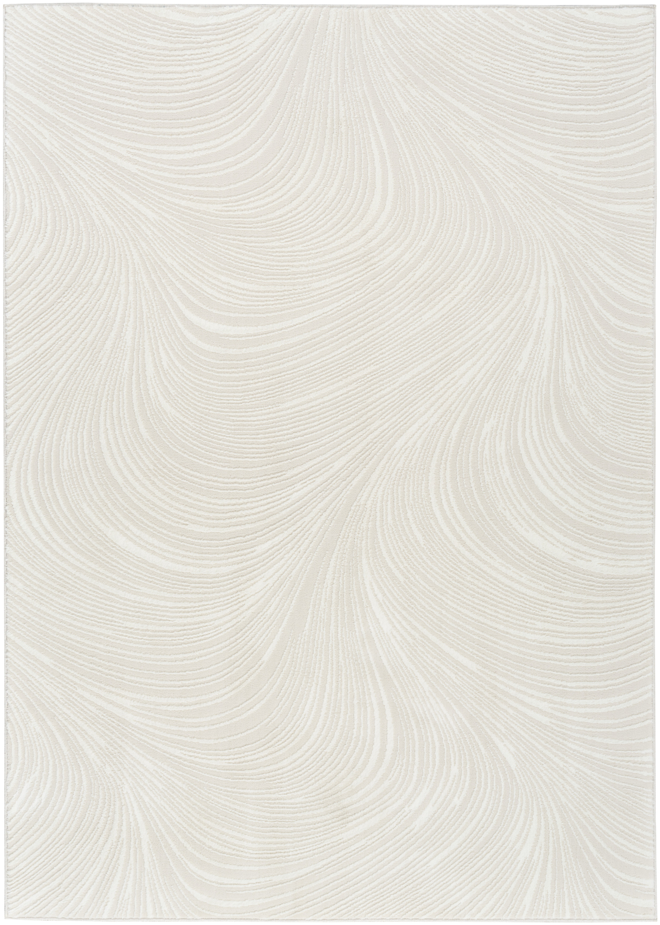 DKNY Central Park West 3'11" x 5'11" Ivory Modern Indoor Rug