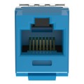 NetKey® Category 5e Component-Rated Punchdown Jack Module, Blue