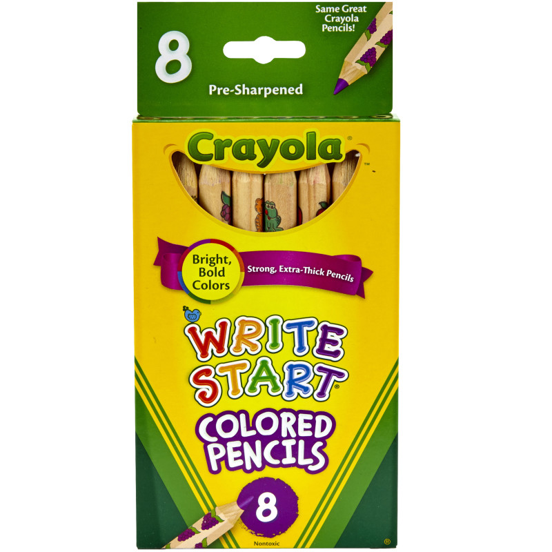 Write Start® Colored Pencils, 8 Colors